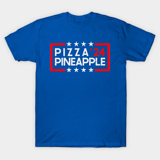 Pizza & Pineapple 24 T-Shirt by nickbeta